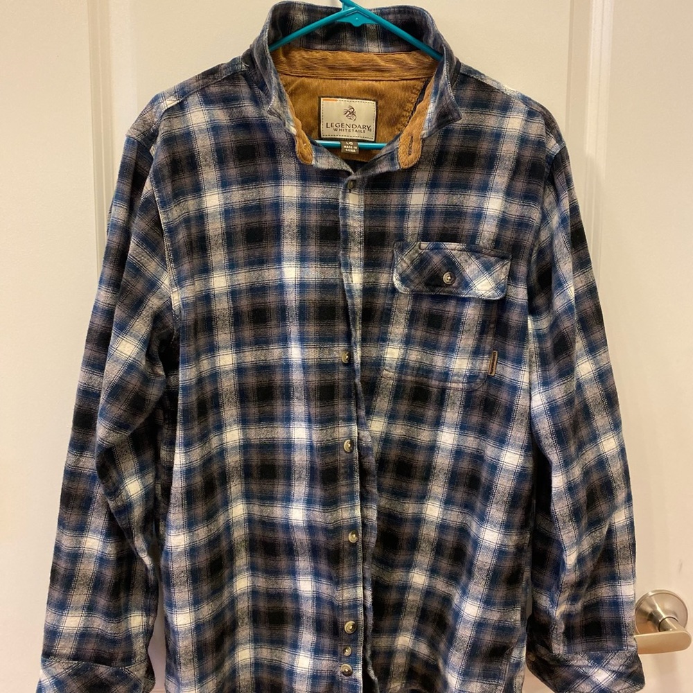 Legendary white tales flannel